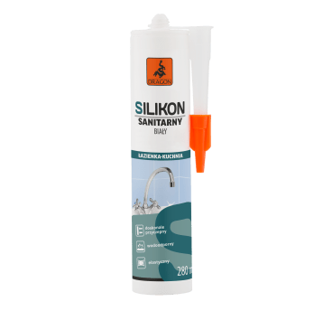 SILIKON SANITARNY biały 280ml DRAGON DSS280BI