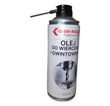 SPRAY OLEJ do WIERCENIA i GWINTOWANIA 400ml CHEM-ROZLEW