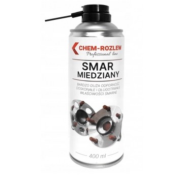 SPRAY SMAR MIEDZIANY 400ml CHEM-ROZLEW