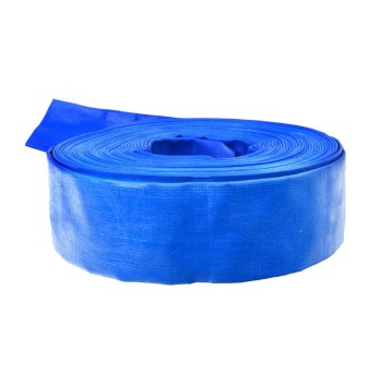 WĄŻ PŁASKI PCV niebieski 2" 20m 2bar GEKO G70016