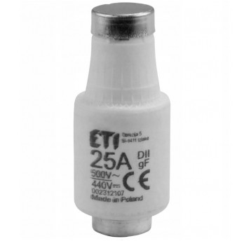 WKŁADKA TOPIK 25A/500V DII ETI 002312107