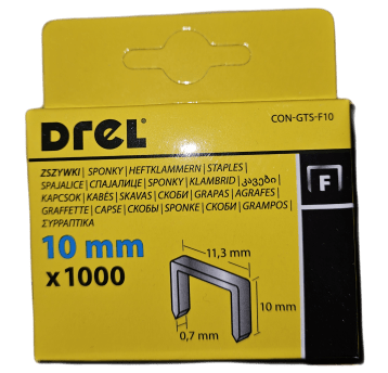 ZSZYWKA 6mm typ F 1000szt DREL CONDOR CON-GTS-06