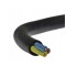 PRZEWÓD OW GUMA 3x2,5 czarny, H05RR-F